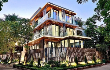 BÁN BIỆT THƯ GÓC 2 MẶT TIỀN ĐẲNG CẤP KHU MỸ THÁI 1